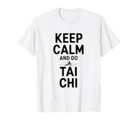 Mantén la Calma y Practica de relajación de Tai Chi Camiseta