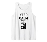 Mantén la Calma y Practica de relajación de Tai Chi Camiseta sin Mangas