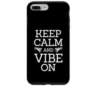 mantén la calma y vibra en Diseño para un fanático del xilófono Carcasa para iPhone 7 Plus/8 Plus