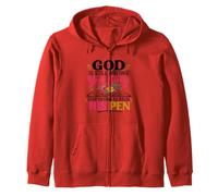 Mantén la fe Dios Tiene un Plan Viaje Mueve montañas Sudadera con Capucha