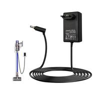 Mantén tu aspiradora siempre lista con este cargador 26,1V 0,78A compatible con cargador dyson v8, V7 y V6. Diseñado como reemplazo fiable del adaptador original, proporciona una carga estable y segur