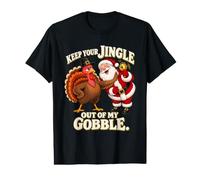 Mantén tu Cascabel Fuera de mi engullir Acción de Gracias Navidad Camiseta gráfica económica