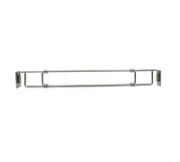 Mantén tu RV organizada con barras de acero inoxidable ajustables de 35 a 65 cm, perfectas para uso en refrigerador y armario