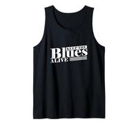 Mantén vivo el blues Camiseta sin Mangas
