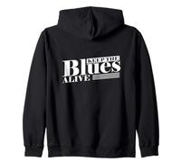 Mantén vivo el blues Sudadera con Capucha