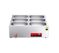 Mantenedor de Alimentos Energéticamente Eficiente - Mesa de de Acero Inoxidable de Alto Rendimiento y Gran Capacidad-La Solución Todo en Uno para Restaurantes, Catering y Eventos(D6-70x57x24cm)