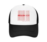 Mantener a la Familia paraseguiradelante abolir Gorras de béisbol de Malla de Verano de I.C.E. Hombres Unísex, Coqueta Femenina de Playa, Gorra de Visera