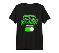 Mantener el Estado en Green Scrum Master Project Management Camiseta Premium