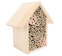 Mantener la casa de abejas colgante inofensivo tratamiento de pintura en aerosol Bluebird caja casas para jardín al aire libre caja nido