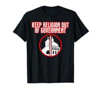 MANTENER LA RELIGIÓN FUERA DEL GOBIERNO Separación Iglesia y Estado Camiseta
