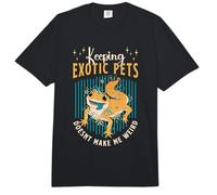 Mantener Mascotas exóticas no me Hace extraño Reptiles Skinks Comfort Colors Adult Heavyweight T-Shirt