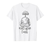 Mantener Nuestro Planeta Limpio Respetar la Madre Tierra Camiseta