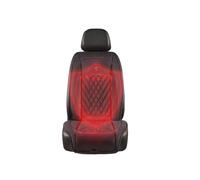 Mantenerse abrigado en Invierno Funda Asiento Coche Delantero Funda de Asiento de Franela súper cálida,Black-SingleseatA