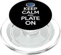 Mantenga la calma y placa en el microbiólogo PopSockets PopGrip para MagSafe