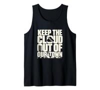 Mantenga la Nube Fuera de Nuestra Ciudad Activismo comunitario Local Camiseta sin Mangas