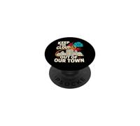 Mantenga la Nube Fuera de Nuestra oposición al Centro de Datos de la Ciudad PopSockets PopGrip Adhesivo