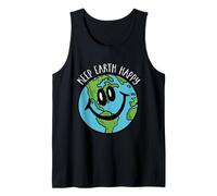 Mantenga la Tierra Feliz - Salvar el Planeta, Paz Mundial, Medio Ambiente Camiseta sin Mangas