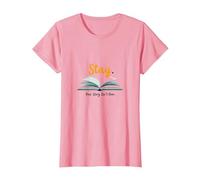 Mantenga su Historia no ha Terminado sobre los Amantes de los Libros inspiradores Camiseta, Mujer, Rosado, 3XL