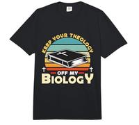 Mantenga su teología Fuera de mi biología Teología antropólogo Comfort Colors Adult Heavyweight T-Shirt