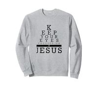 Mantenga Sus Ojos enfocados en Jesús Mateo 14 Sudadera