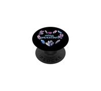 Manténgase Conectado a Tierra Místico Cristal Ilustración Mágico PopSockets PopGrip Adhesivo