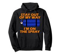 Manténgase Fuera de mi Camino Estoy en el Spray Nitrous Oxide Racing Sudadera con Capucha