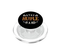 Manténgase Humilde ajetreo duro-01 Culturismo PopSockets PopGrip para MagSafe