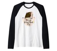 Manténgase orado, Pase lo Que Pase. Especialmente Estos Camiseta Manga Raglan