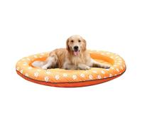Manténgase seco Flotador plegable para perros grandes | Colchón inflable para piscina y playa, diseñado para perros y gatos, luz, fácil de almacenar y transportar, mantener el animal seco y las gananc
