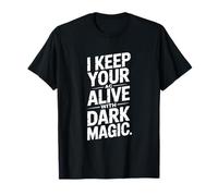 Mantengo tu Aire Acondicionado Vivo con Dark Magic HVAC Camiseta