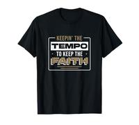 Manteniendo el Tempo para Mantener la fe para un Baterista de adoración Camiseta