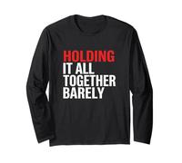 Manteniéndolo Todo Junto Apenas Mente Salud Estrés Agotamiento Manga Larga