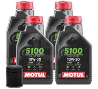 Mantenimiento Aceite MOTUL 5100 10w30 Filtro Harley Davidson Xg Street 500