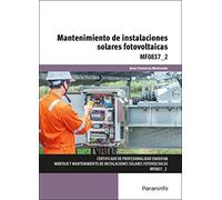 Mantenimiento de instalaciones solares fotovoltaicas (Energía y Agua)