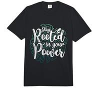 Mantente arraigado en tu Poder Monstera Palm Plant Lover Monstera Comfort Colors Adult Heavyweight T-Shirt