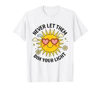 Mantente Dorado - Sol, Sonrisas y Vibraciones del corazón Camiseta