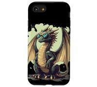 Mantente feroz con este elegante traje de dragón en sombras Carcasa para iPhone SE (2020) / 7 / 8