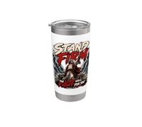 Mantente Firme, El Señor Peleará Por Ti Vaso térmico de acero inoxidable de doble pared