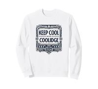 Mantente Fresco con la campaña Art Deco de Calvin Coolidge Sudadera