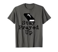 Mantente rezado | Biblia negra simple Camiseta