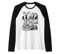 Mantente Salvaje y Lleno de Maravillas Aventura Valiente al Camiseta Manga Raglan