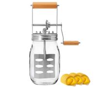 Mantequera; Deliciosa mantequilla casera en tan solo diez minutos; Mantequera grande con capacidad de 32 onzas l quidas 1 unidad