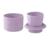 Mantequera francesa, silicona de grado alimenticio, 10 x 9 cm, apta para lavavajillas, congelador, recipiente para mantequilla, recipiente francés para cocina, cocina en casa