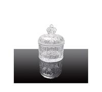 Mantequera Mantequera con tapa, tarro redondo de cristal for dulces, ideal for cocina, recipientes multifuncionales escritorio Para la cocina