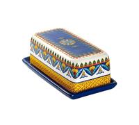 Mantequera Recipiente for mantequilla estilo bohemio, caja de cerámica, almacenamiento sellada for restaurante, cajas for queso, rebanador , plato for , vajilla Para la cocina