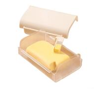 Mantequera sellada hecha de material ABS apto para alimentos con interior liso para una limpieza rápida a mano o lavavajillas (caja de mantequilla)