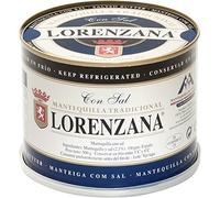 Mantequilla asturiana tradicional LORENZANA con sal.(varios formatos).Envío GRATIS 24h. (Lata de 500gr (pack de 4))