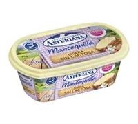 Mantequilla C. Lechera Asturiana -Variedades Tradicional, Ligera y Sin Lactosa,En Barquetas de 250 Gr.(Envío Refrigerado) (2 BARQUETAS DE 250 G., Mantequilla Ligera Sin Lactosa 250g)