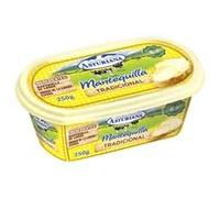 Mantequilla C. Lechera Asturiana -Variedades Tradicional, Ligera y Sin Lactosa,En Barquetas de 250 Gr.(Envío Refrigerado) (2 BARQUETAS DE 250 G., Mantequilla Tradicional en Barqueta 250g)