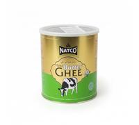 Mantequilla Clarificada Pura 2kg - Natco Pure Butter Ghee - Ideal para Cocinar, Freír y Hornear - 100% Natural, Sin Aditivos - Apto para Vegetarianos - Formato Ahorro